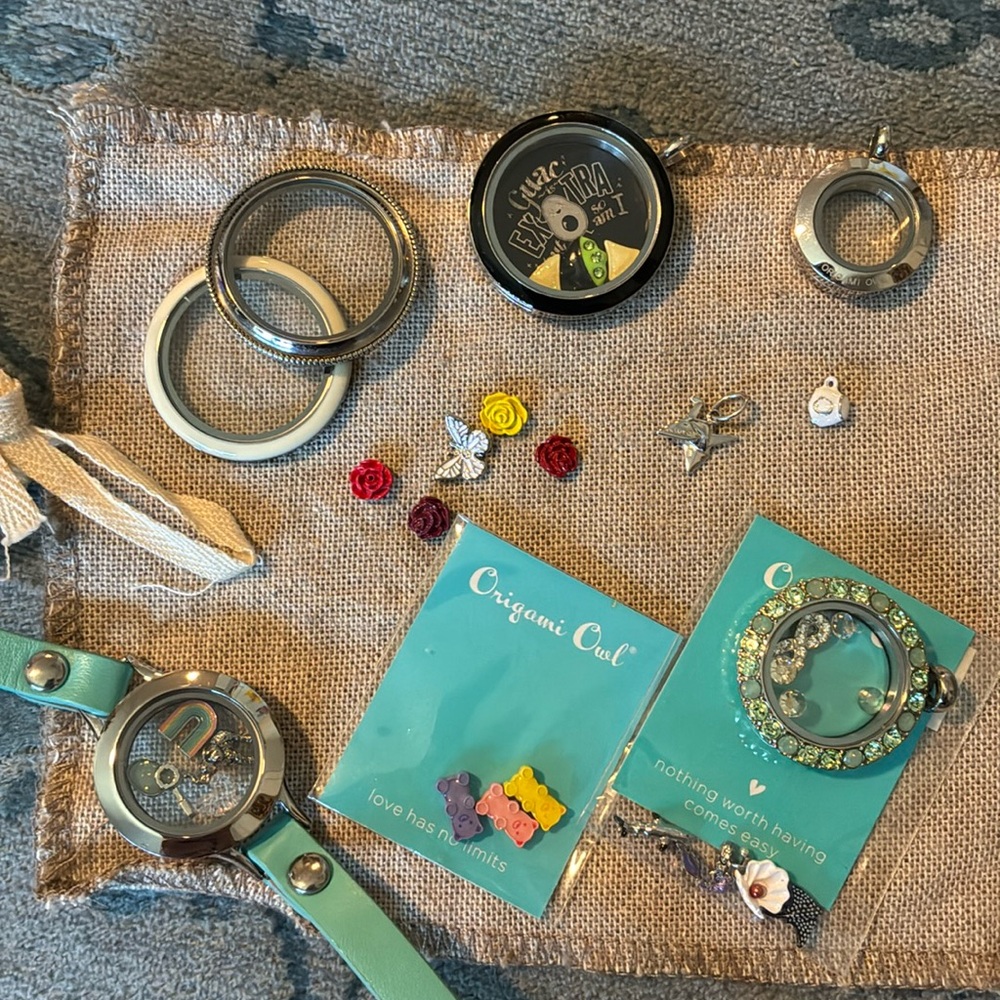 Origami Owl Bundle. One price includes all